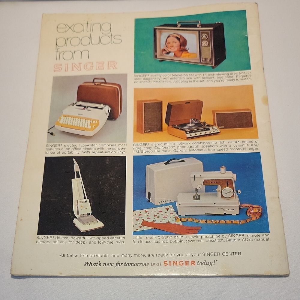 Singer Sewing Machine Instruction Manual - Picture 2 of 5